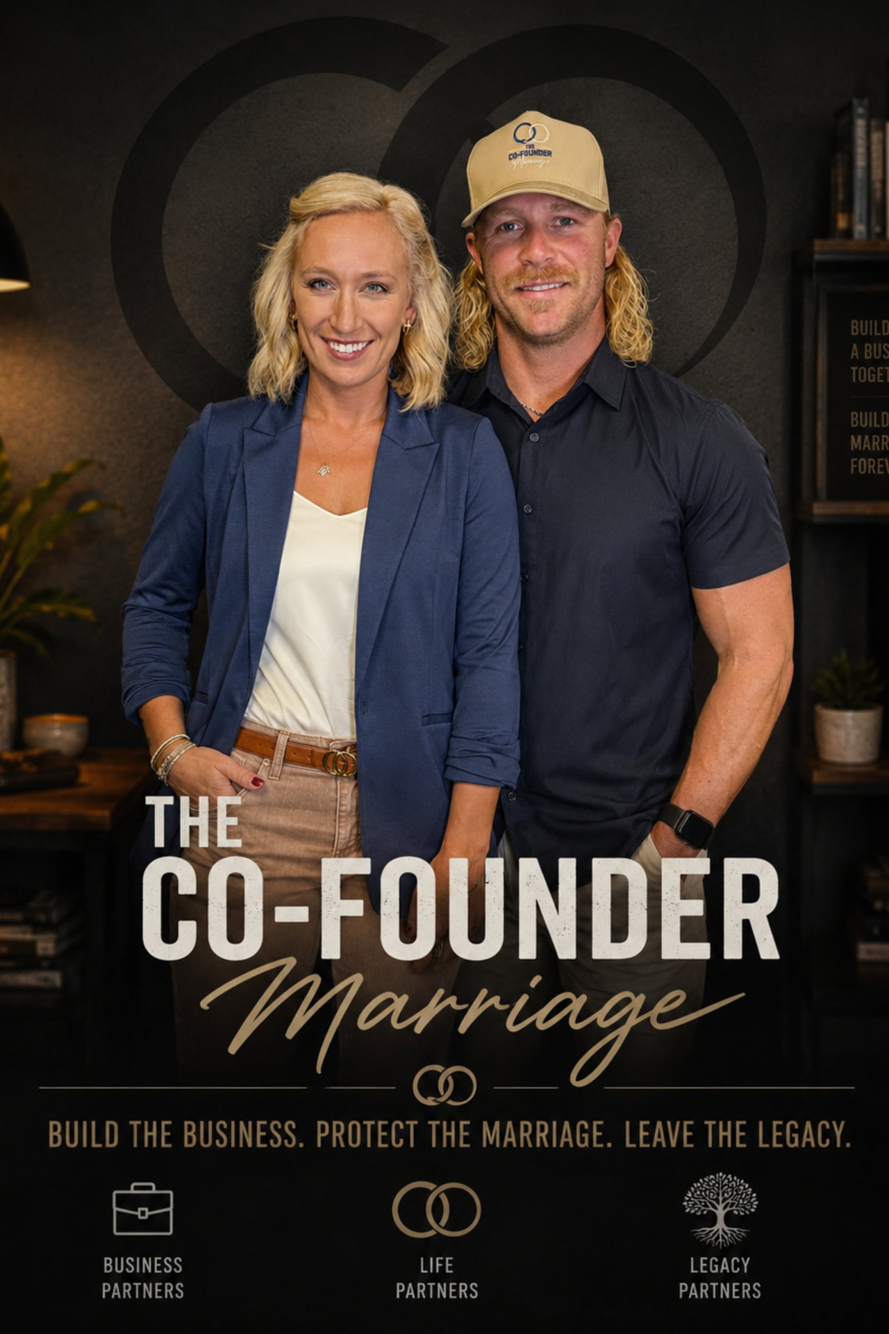 The founders of The Co-Founder Marriage